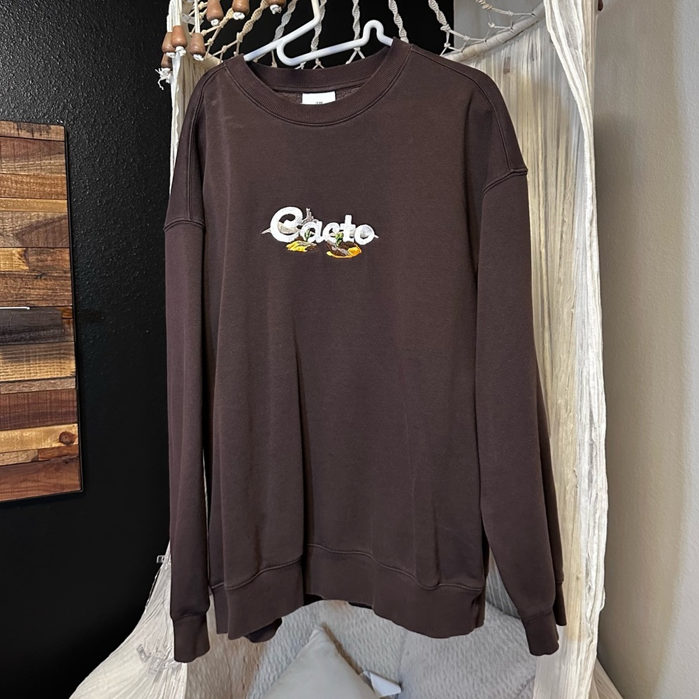 H&M brown sweater